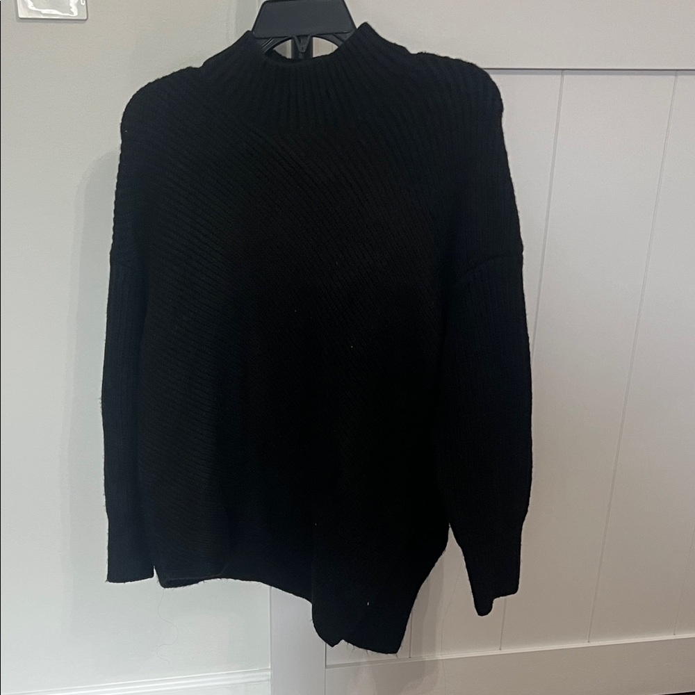 Express Black Women's Turtleneck Sweater